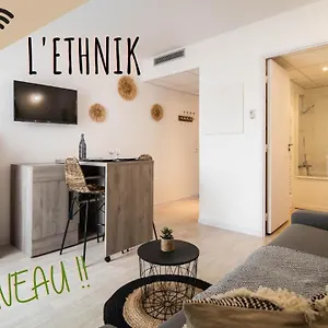 L'ethnik--studio Confort--clim--parking--wifi Apartamento